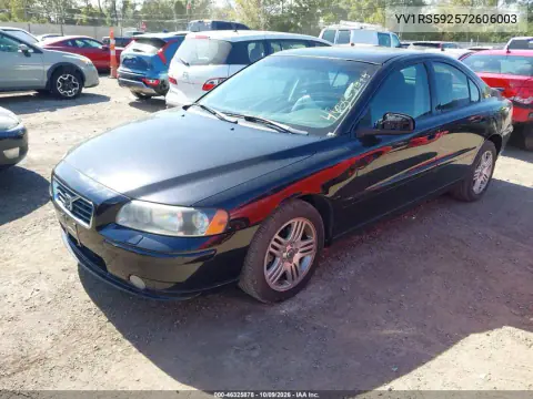 2007 Volvo S60 2.5T VIN YV1RS592572606003 фото 3