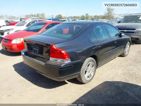 2007 Volvo S60 2.5T VIN YV1RS592572606003 фото 5