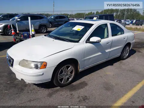 YV1RS592582676456 — 2008 Volvo S60, фото 3 с аукциона IAAI, Передняя часть