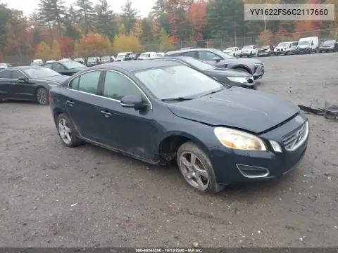 YV1622FS6C2117660 — 2012 Volvo S60, Ходовая часть, фото до ремонта