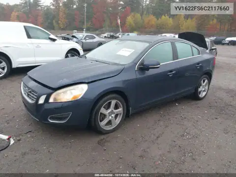 2012 Volvo S60 T5 VIN YV1622FS6C2117660 фото 3