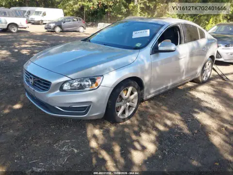 2016 Volvo S60 T5 Premier VIN YV1612TK7G2401666 фото 2