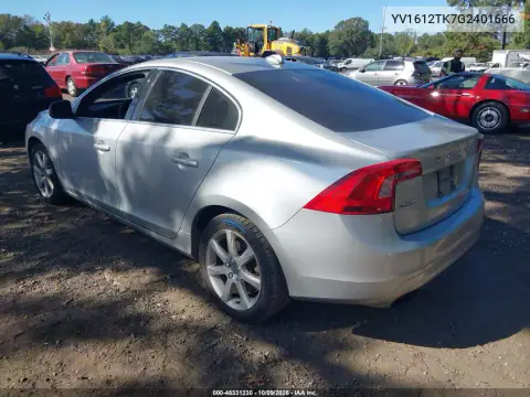 2016 Volvo S60 T5 Premier VIN YV1612TK7G2401666 фото 3