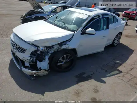 LYV402HK9JB171076 — 2018 Volvo S60, фото 2 с аукциона IAAI, Передняя часть