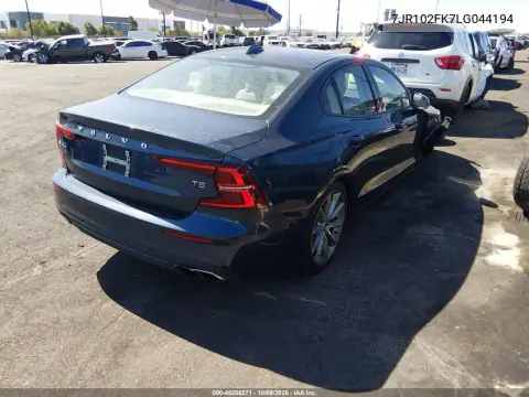 2020 Volvo S60 T5 Momentum VIN 7JR102FK7LG044194 фото 5