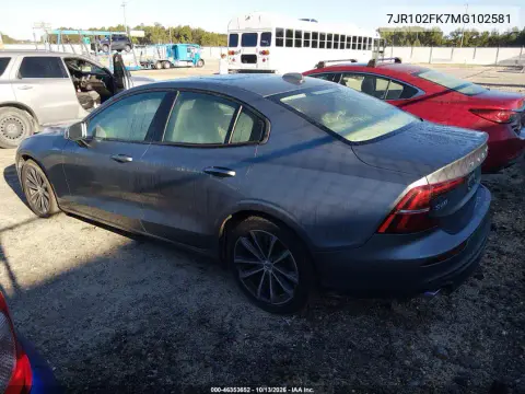 2021 Volvo S60 T5 Momentum VIN 7JR102FK7MG102581 фото 4