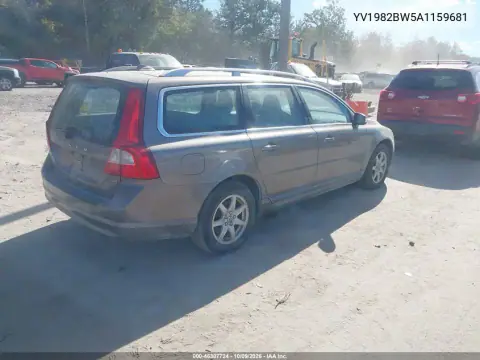 2010 Volvo V70 3.2/3.2 R-Design VIN YV1982BW5A1159681 фото 4