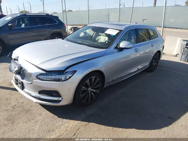 YV1A22VL9M1162362 — 2021 Volvo V90 T6 Inscription, фото 2 с аукциона IAAI 14.10.2026, Передняя часть