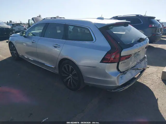 YV1A22VL9M1162362 — 2021 Volvo V90 T6 Inscription, фото 3 с аукциона IAAI 14.10.2026, Передняя часть