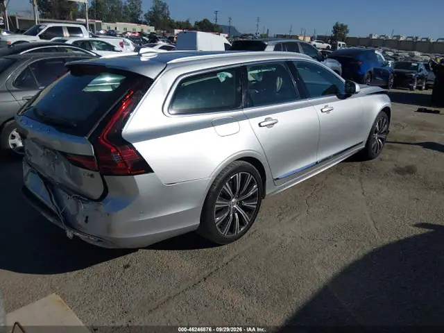 YV1A22VL9M1162362 — 2021 Volvo V90 T6 Inscription, фото 4 с аукциона IAAI 14.10.2026, Передняя часть
