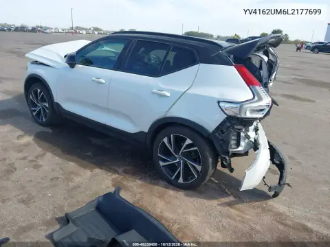 2020 Volvo Xc40 T5 R-Design VIN YV4162UM6L2177699 фото 4