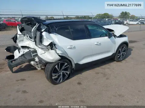 2020 Volvo Xc40 T5 R-Design VIN YV4162UM6L2177699 фото 5