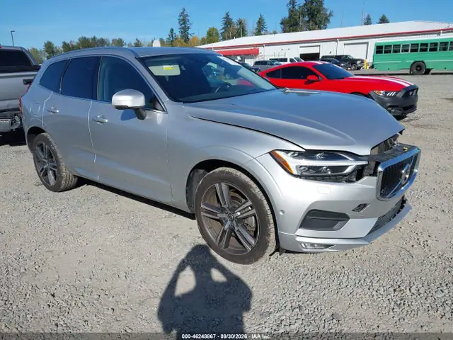 LYVA22RK3JB110110 — 2018 Volvo XC60 T6 Momentum, Передняя часть (Front End), фото до ремонта
