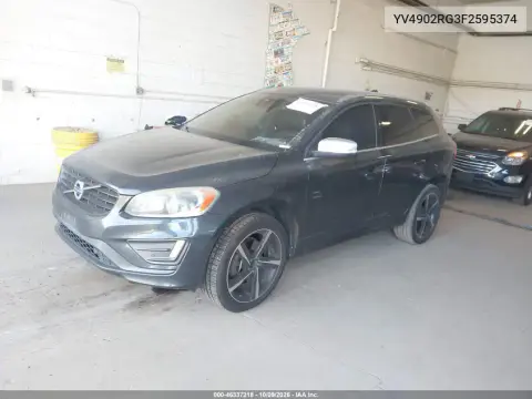 2015 Volvo Xc60 T6 R-Design Premier Plus VIN YV4902RG3F2595374 фото 3