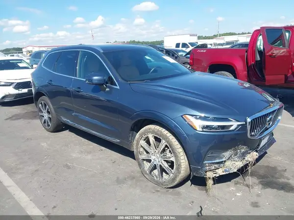 YV4102DL8L1512024 — 2020 Volvo XC60, Передняя часть (Front End), фото до ремонта