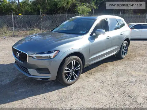 2020 Volvo Xc60 T5 Momentum VIN YV4102RK8L1411131 фото 3
