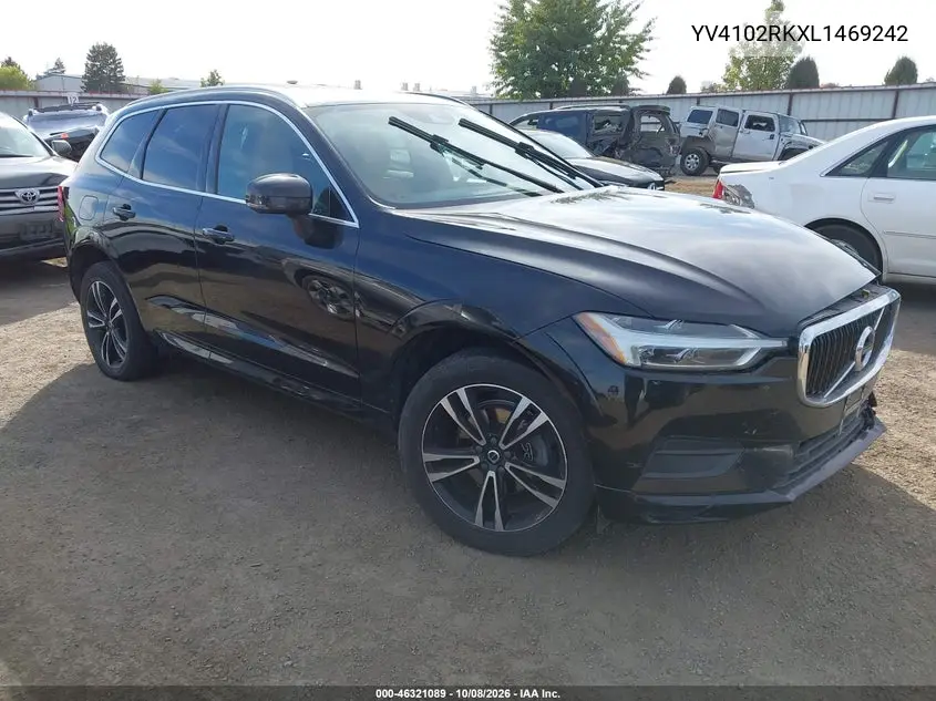 2020 Volvo Xc60 T5 Momentum VIN YV4102RKXL1469242 фото 1