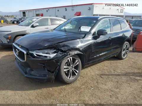 2020 Volvo Xc60 T5 Momentum VIN YV4102RKXL1469242 фото 2
