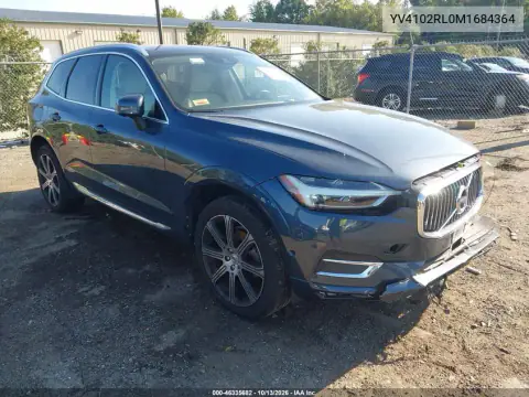 YV4102RL0M1684364 — 2021 Volvo XC60, Передняя часть, фото до ремонта
