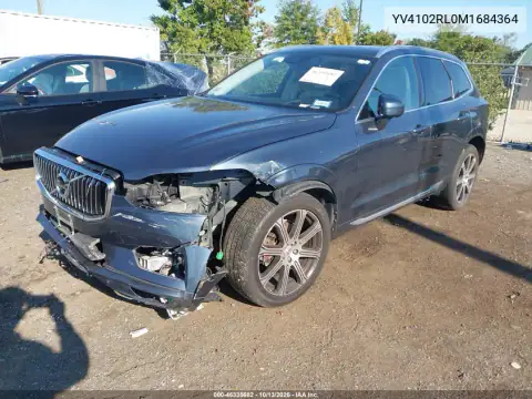 YV4102RL0M1684364 — 2021 Volvo XC60, фото 2 с аукциона IAAI, Передняя часть