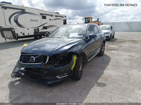 YV4102DL5M1829423 — 2021 Volvo XC60, фото 3 с аукциона IAAI, Передняя часть