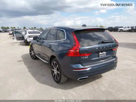YV4102DL5M1829423 — 2021 Volvo XC60, фото 4 с аукциона IAAI, Передняя часть