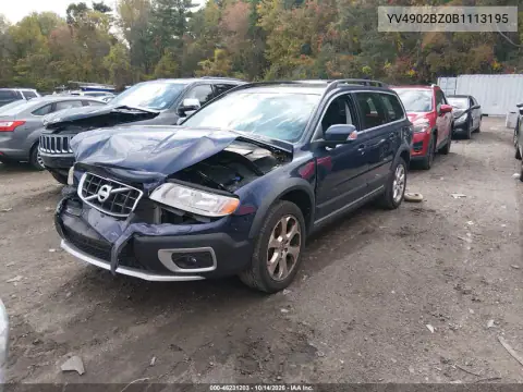 YV4902BZ0B1113195 — 2011 Volvo XC70, фото 3 с аукциона IAAI, Передняя часть