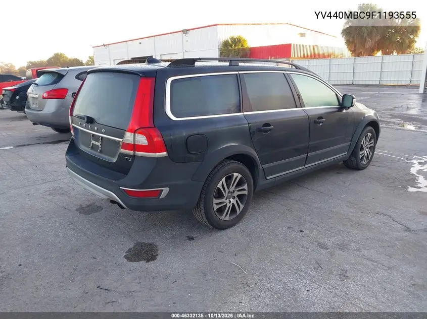 2015 Volvo Xc70 T5 Premier Plus VIN YV440MBC9F1193555 фото 5