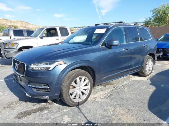 YV4A22PK9J1387965 — 2018 Volvo XC90 T6 Momentum, фото 2 с аукциона IAAI 14.10.2026, Задняя часть