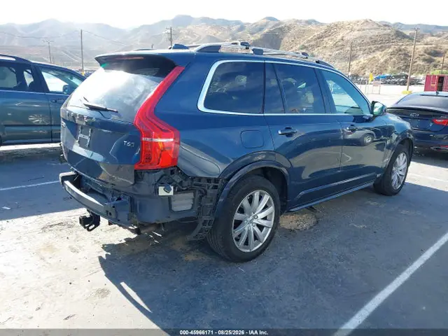 YV4A22PK9J1387965 — 2018 Volvo XC90 T6 Momentum, фото 4 с аукциона IAAI 14.10.2026, Задняя часть