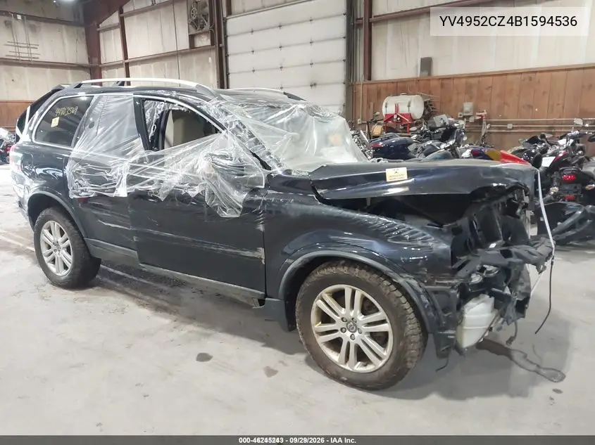 2011 Volvo Xc90 3.2 VIN YV4952CZ4B1594536 фото 1