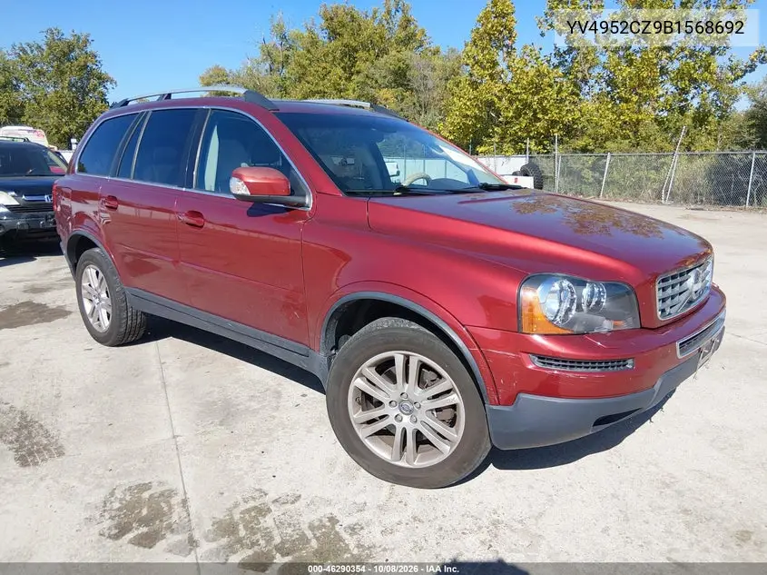 2011 Volvo Xc90 3.2 VIN YV4952CZ9B1568692 фото 2
