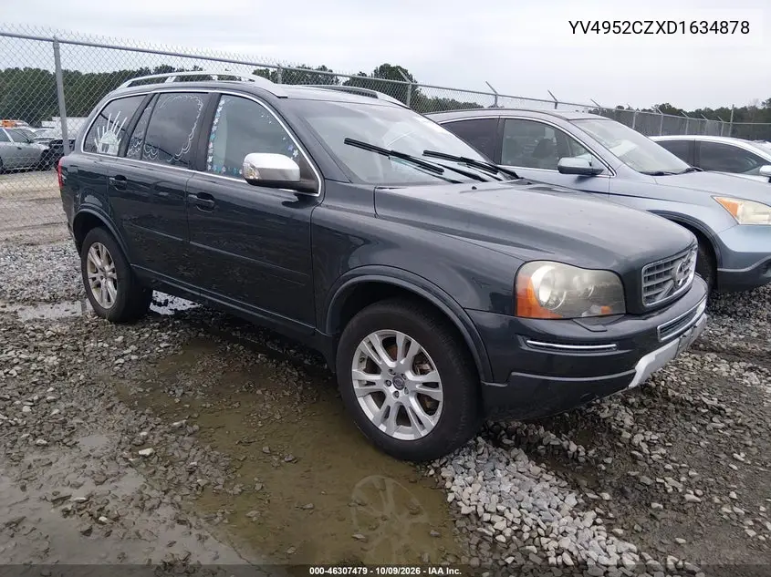 2013 Volvo Xc90 3.2/3.2 Platinum/3.2 Premier Plus VIN YV4952CZXD1634878 фото 2
