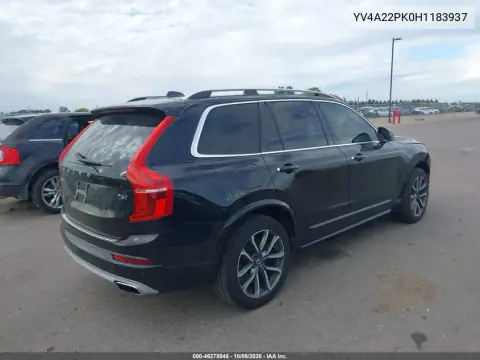2017 Volvo Xc90 T6 Momentum VIN YV4A22PK0H1183937 фото 5