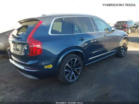 YV4BR0CK5N1785206 — 2022 Volvo XC90, фото 5 с аукциона IAAI, Передняя часть