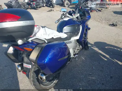 2005 Yamaha Fjr1300 A VIN JYARP09E25A001178 фото 4