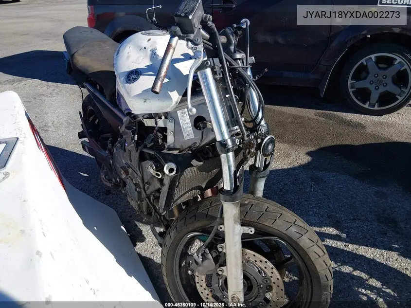 JYARJ18YXDA002273 Yamaha Fz 2013 — повреждение Опрокидывание, фото до ремонта