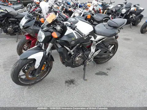2015 Yamaha FZ07 VIN JYARM06N0FA001324 фото 2
