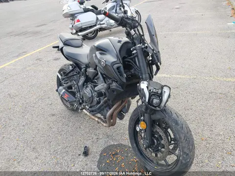 JYARM32N2MA000454 — 2021 Yamaha MT-07, Передняя часть (Front), фото до ремонта