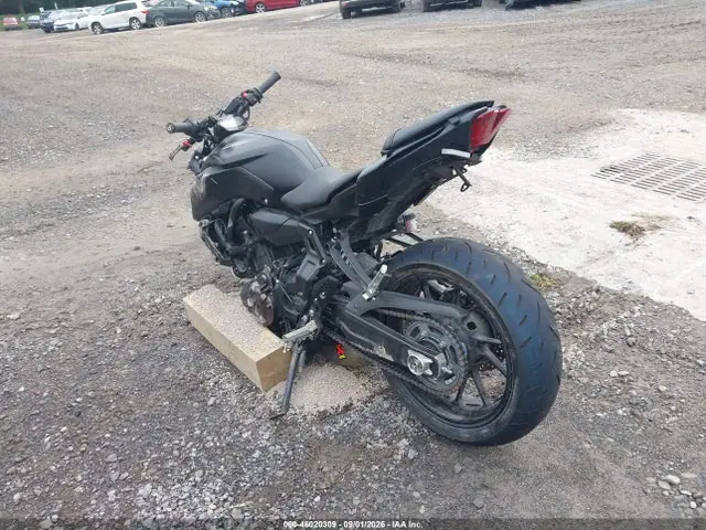 JYARM27E0KA004891 — 2019 Yamaha MT07, фото 3 с аукциона IAAI 30.09.2026, Передняя часть