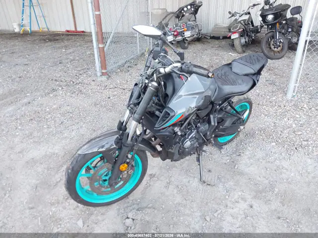 JYARM32E4NA006323 — 2022 Yamaha MT07, фото 2 с аукциона IAAI 30.09.2026, Передняя часть
