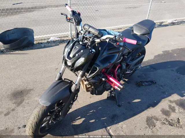 JYARM32E7NA005554 — 2022 Yamaha MT07, фото 2 с аукциона IAAI 13.10.2026, Передняя часть слева