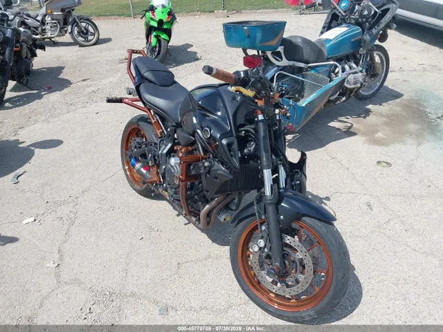 2024 Yamaha MT07 VIN JYARM32E9RA011314 фото 1