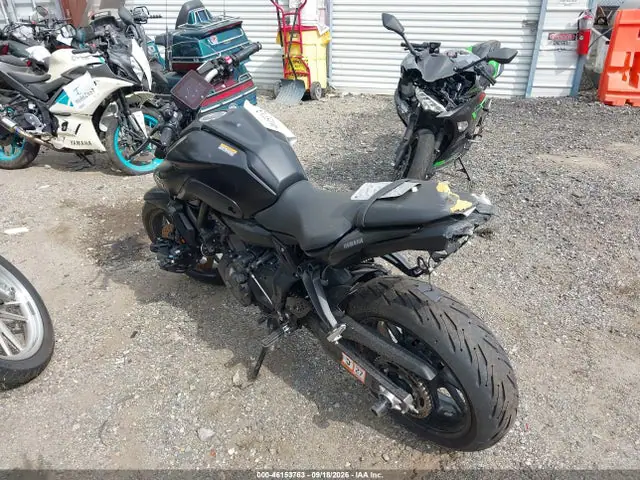 JYARM32E7RA008167 — 2024 Yamaha MT07, фото 3 с аукциона IAAI 13.10.2026, Повреждения со всех сторон