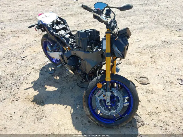 JYARN95E0TA004044 Yamaha MT09 Sp 2026 — повреждение Передняя часть, фото до ремонта