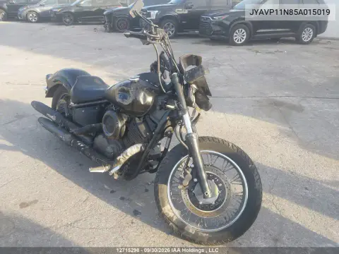 JYAVP11N85A015019 — 2005 Yamaha V Star, Левая сторона, фото до ремонта