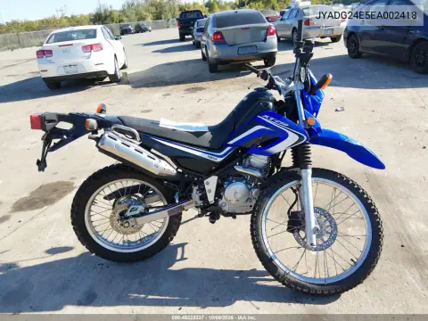 2014 Yamaha Xt250 VIN JYADG24E5EA002418 фото 4