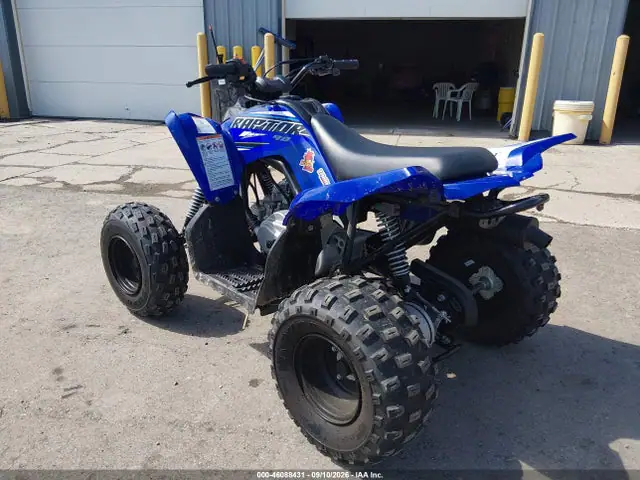 RF3AB1130MT021723 — 2021 Yamaha YFM90 R, фото 3 с аукциона IAAI 30.09.2026, Повреждения снизу