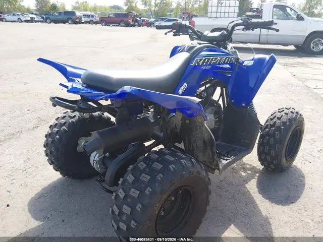 RF3AB1130MT021723 — 2021 Yamaha YFM90 R, фото 4 с аукциона IAAI 30.09.2026, Повреждения снизу