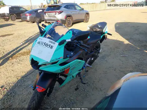 MH3RH25Y0TK002772 — 2026 Yamaha Yfz, фото 3 с аукциона IAAI, Повреждения со всех сторон